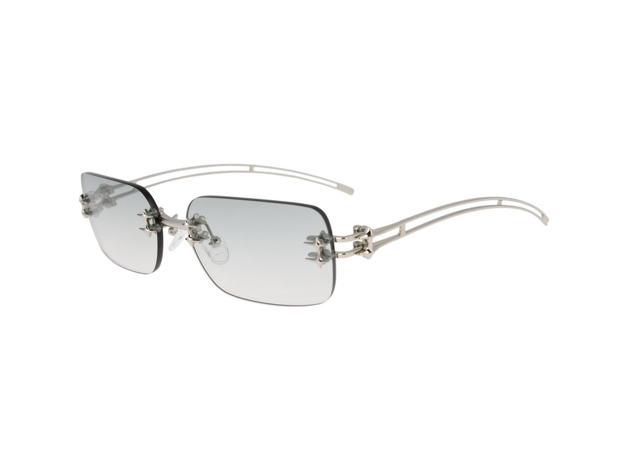 серебристый